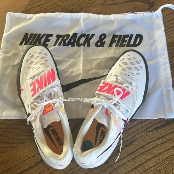 NIKE TRACK SHOES Zoom Rotational SZ 10 Men’s with Dust Bag - Picture 1 of 5